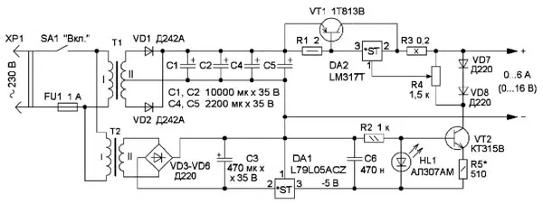 О стабилизаторах LM317